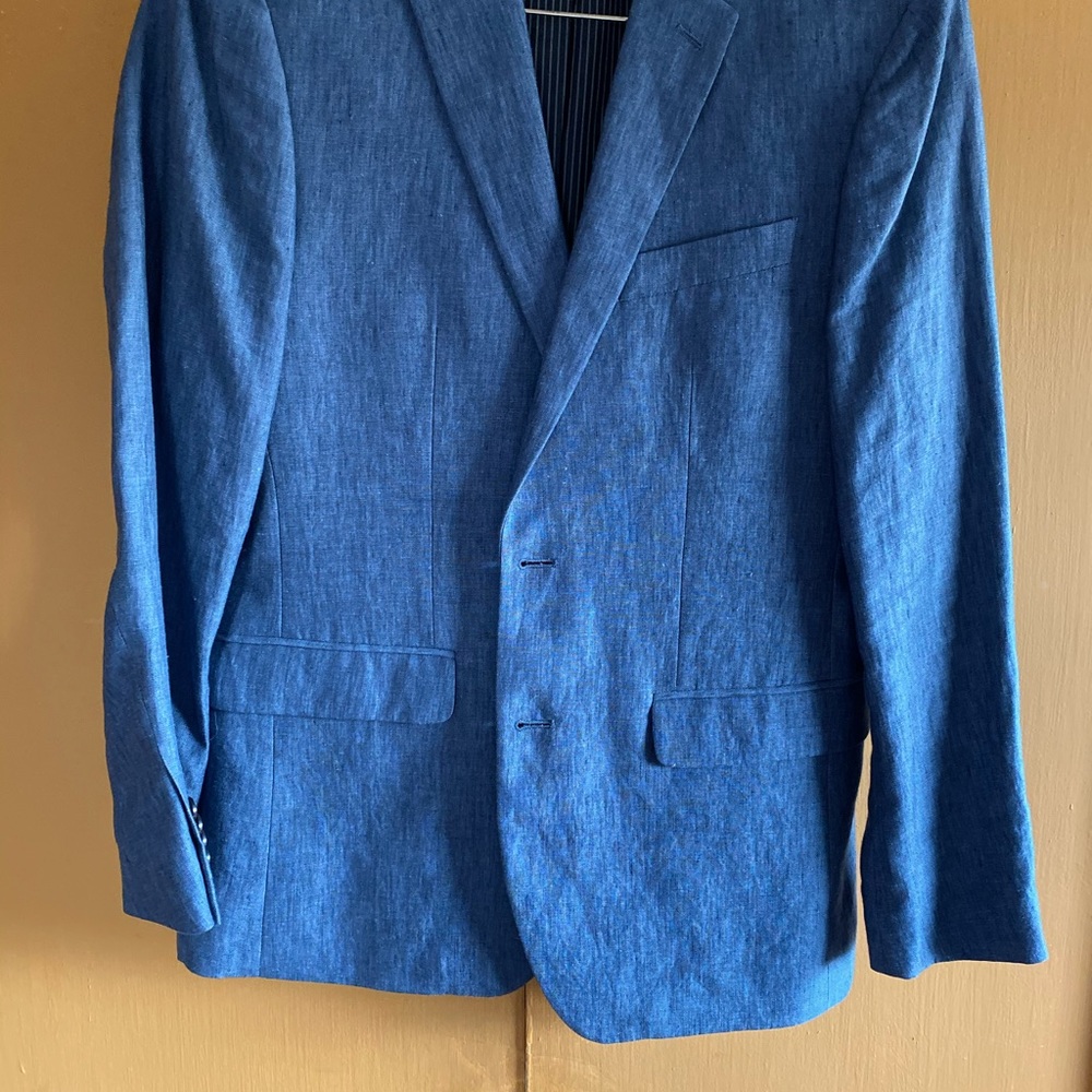 WORN ONCE Banana Republic Slim Linen Blazer (38 S)